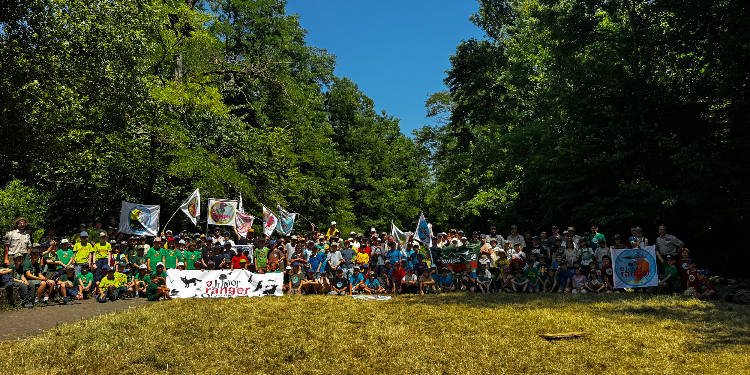Binationale Junior Ranger Olympiade im Landschaftspark Wiese